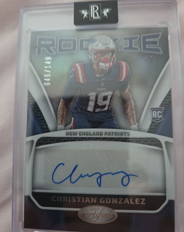 2023 Panini Certified #RC Christian Gonzalez — front