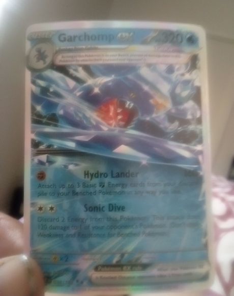2023 Pokémon Paradox Rift #038 Garchomp ex — front