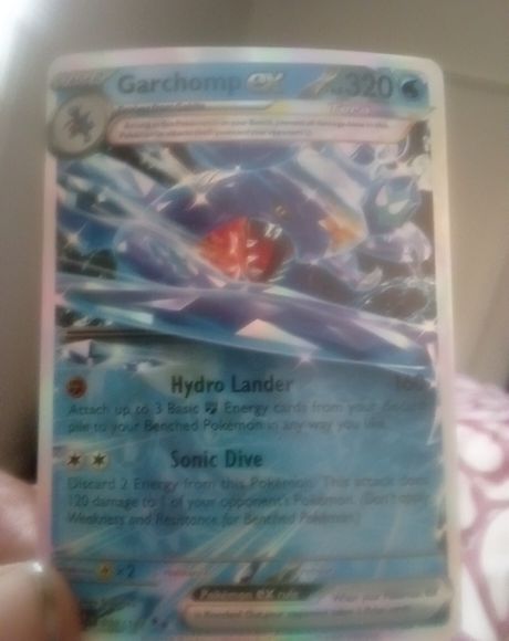 2022 Pokémon Scarlet & Violet Paradox Rift #038 Garchomp ex — front