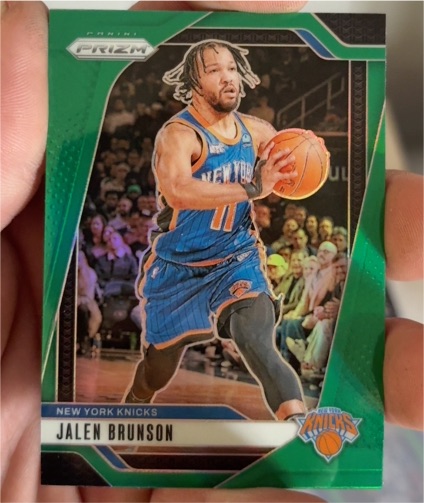 2024-25 Panini Prizm #217 Jalen Brunson — front