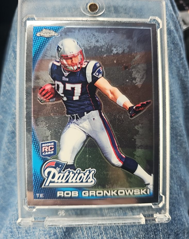 2010 Topps Chrome #C112 Rob Gronkowski — front