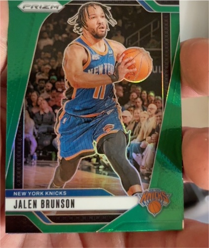 2024-25 Panini Prizm #217 Jalen Brunson — front