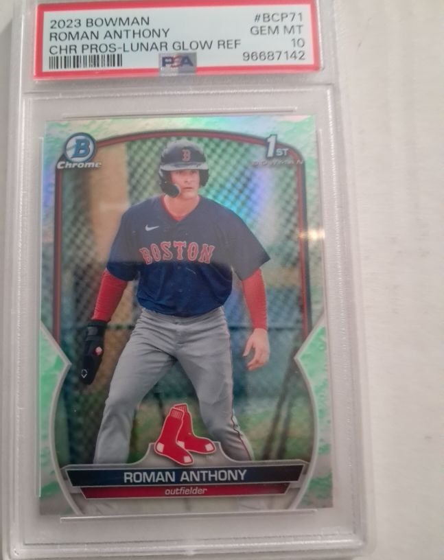 2023 Bowman Chrome Prospects #BCP-71 Roman Anthony — front