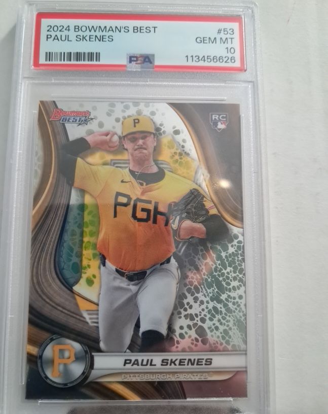 2024 Bowman's Best #53 Paul Skenes — front