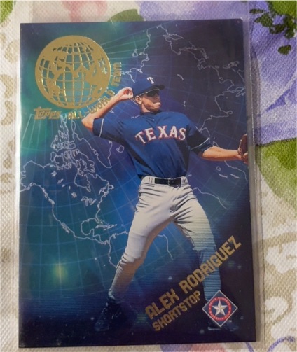 2002 Topps All-World Team #AW-9 Alex Rodriguez — front