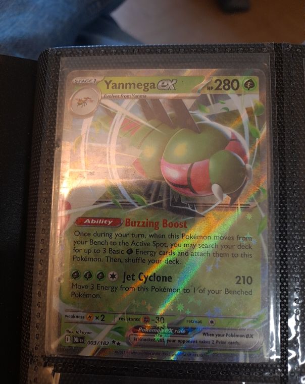 2025 Pokemon TCG #003 Yanmega ex — front