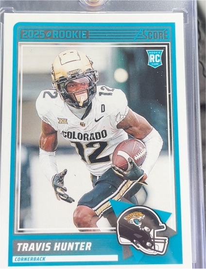 2025 Panini Score #20 Travis Hunter — front