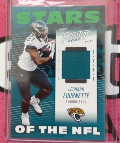2020 Panini Prestige Stars of the NFL #SN-LF Leonard Fournette — front