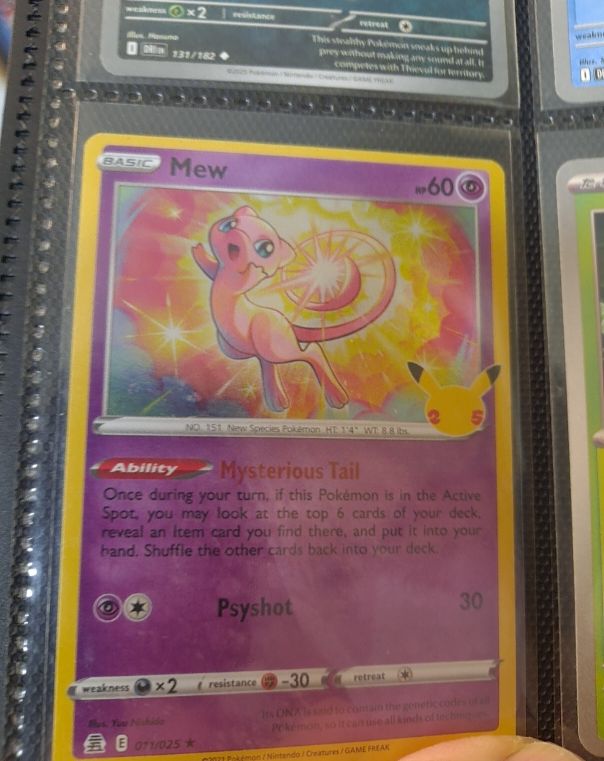 2021 Pokemon Celebrations #011 Mew — front