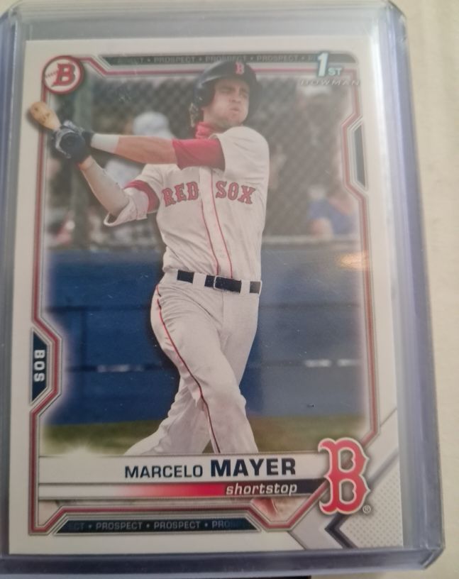 2021 Bowman Draft #BD-174 Marcelo Mayer — front