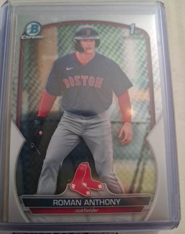 2023 Bowman Chrome #BCP-71 Roman Anthony — front