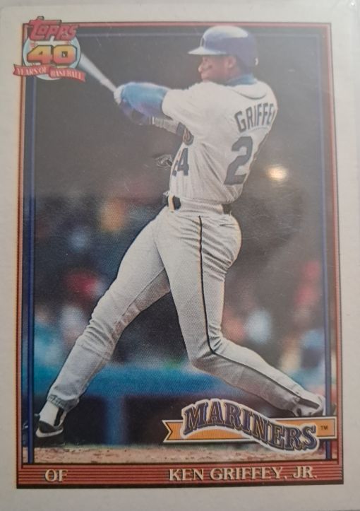 1991 Topps #790 Ken Griffey Jr. — front