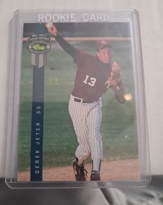 1992 Classic Four Sport #231 Derek Jeter — front