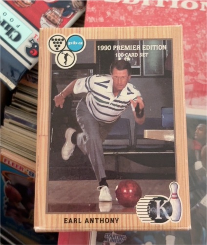 1990 Kingpins Premier Edition #1 Earl Anthony — front