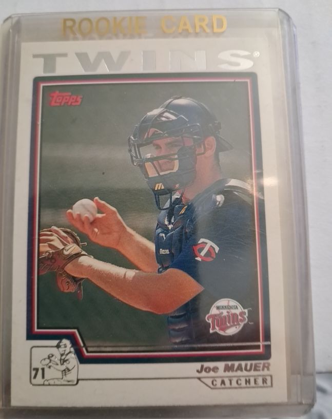 2004 Topps #559 Joe Mauer — front
