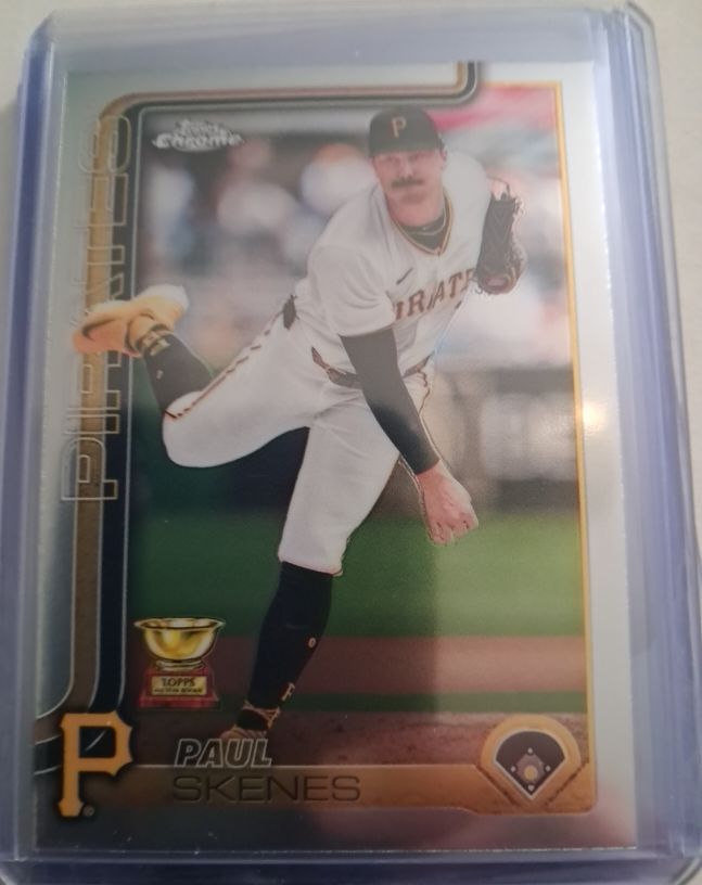 2025 Topps Chrome #300 Paul Skenes — front