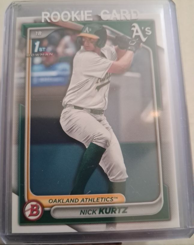 2024 Bowman Draft #BD-56 Nick Kurtz — front