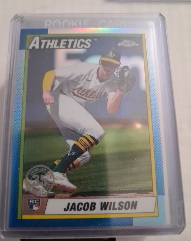 2025 Topps Chrome #90CB-18 Jacob Wilson — front