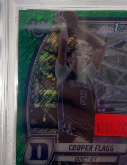 2024 Bowman Chrome U #16 Cooper Flagg — front