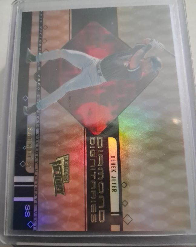2000 Upper Deck Ultimate Victory Diamond Dignitaries #D10 Derek Jeter — front