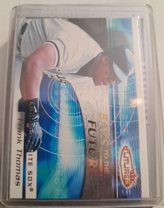 2001 Fleer Futures Bats to the Future #13BF Frank Thomas — front