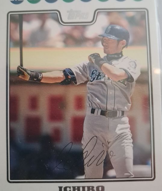 2008 Topps #320 Ichiro Suzuki — front