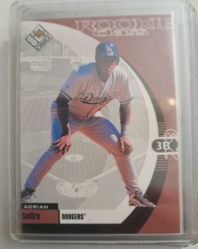 1999 Upper Deck UD Choice #24 Adrian Beltre Rookie Class — front