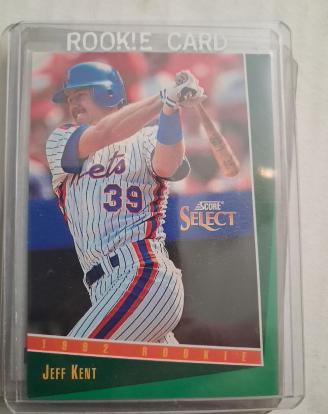 1992 Score Select #318 Jeff Kent — front