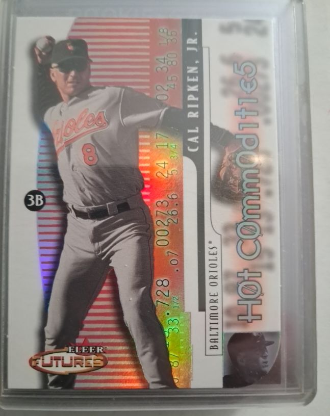 2001 Fleer Futures Hot Commodities #HC4 Cal Ripken Jr. — front