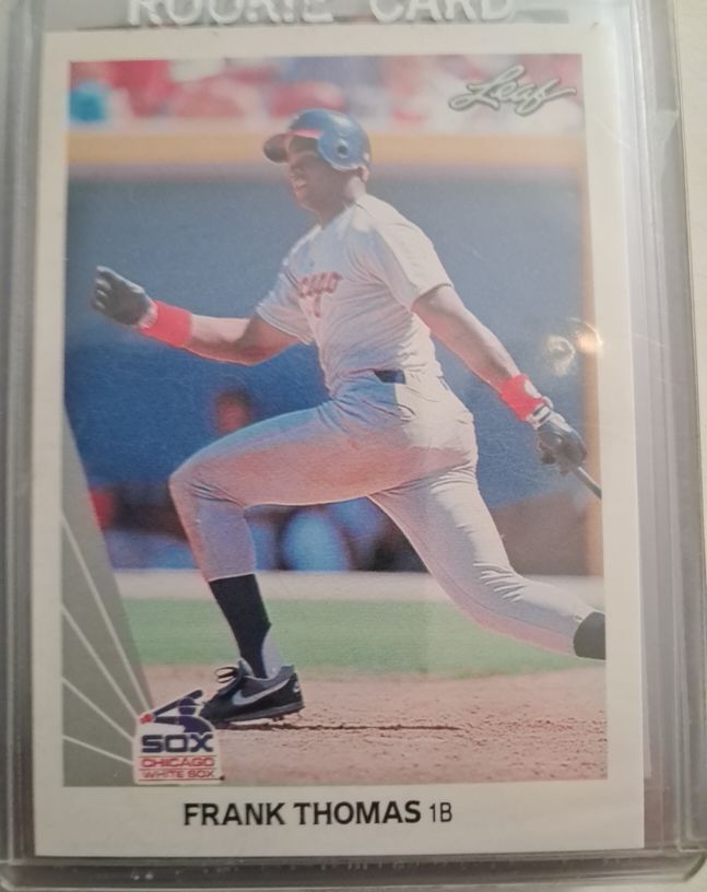 1990 Leaf #300 Frank Thomas — front