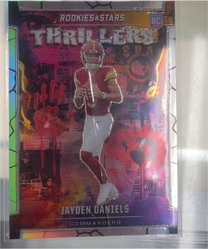 2024 Panini Rookies & Stars Thrillers #T-JDS Jayden Daniels — front