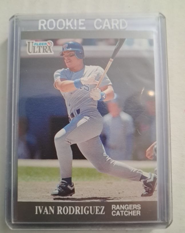 1991 Fleer Ultra Update #U-58 Ivan Rodriguez — front