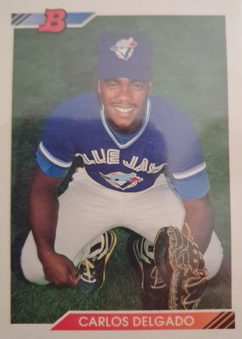 2010 Bowman 1992 Bowman Throwbacks #BT103 Carlos Delgado — front