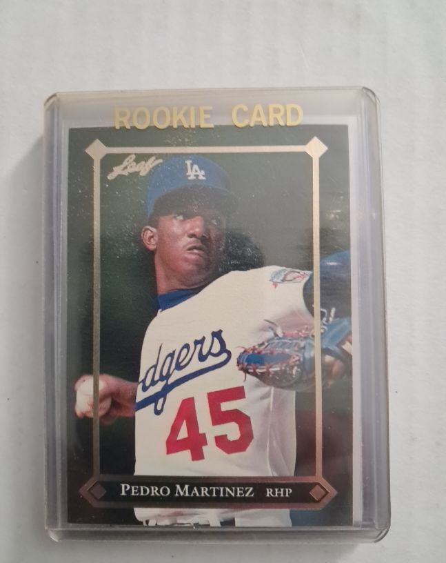 1992 Leaf Gold Rookies #BC-3 Pedro Martinez — front