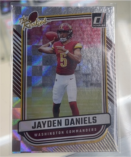 2024 Panini Donruss The Rookies #TR-37 Jayden Daniels — front