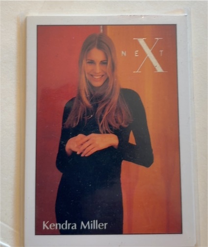 1994 NEXT Super Model Collector Series 1 #21 Kendra Miller — front