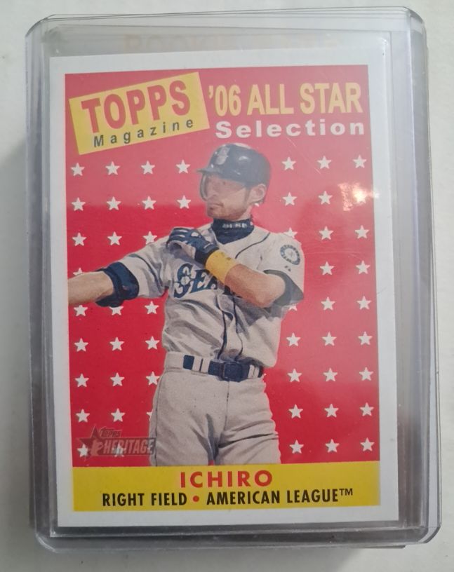 2006 Topps Heritage #06 All Star Selection Ichiro Suzuki — front