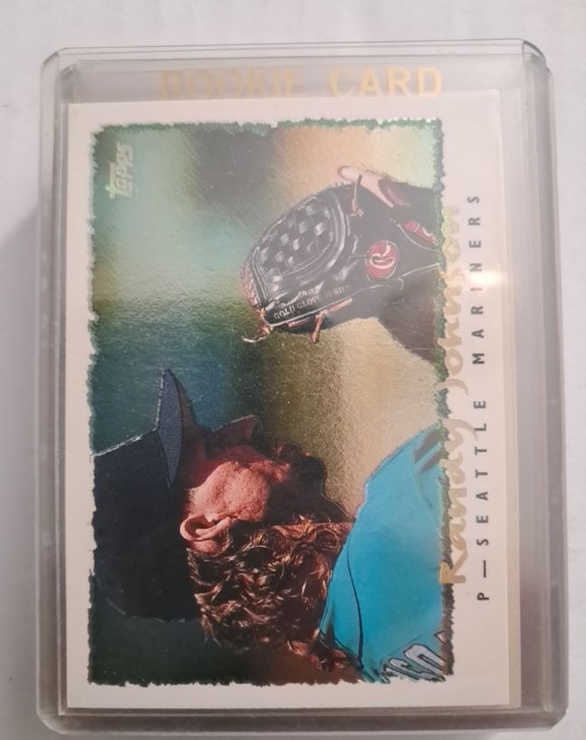 1995 Topps #208 Randy Johnson — front