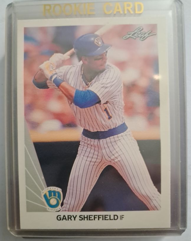 1990 Leaf #157 Gary Sheffield — front