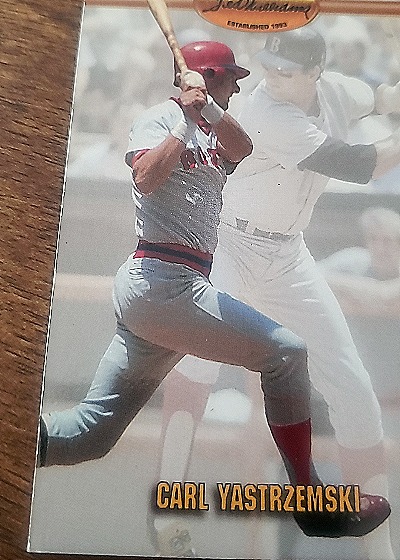 1993 Ted Williams Card Company #7 Carl Yastrzemski — front