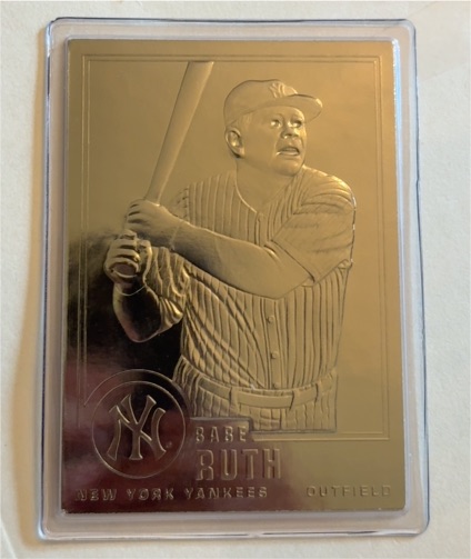 1996 Danbury Mint #30 Babe Ruth — front