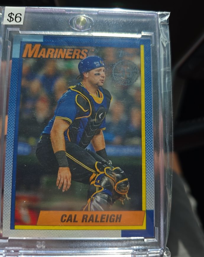 2025 Topps Series 2 35th Anniversary #90B2-13 Cal Raleigh — front