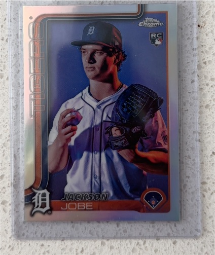 2025 Topps Chrome #249 Jackson Jobe — front