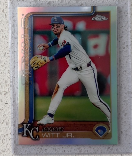 2025 Topps Chrome #93 Bobby Witt Jr. — front
