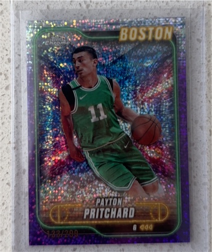 2024-25 Topps Chrome #110 Payton Pritchard — front