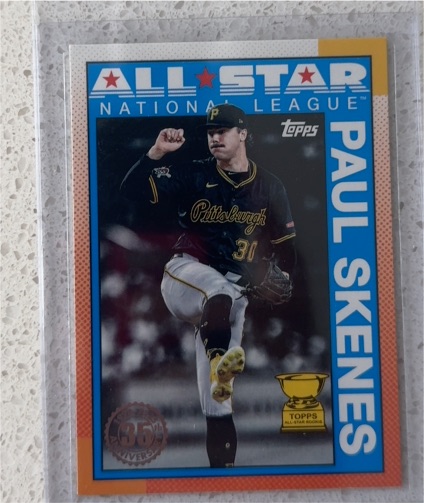 2025 Topps Series 2 1990 Topps All Star #90AS-17 Paul Skenes — front