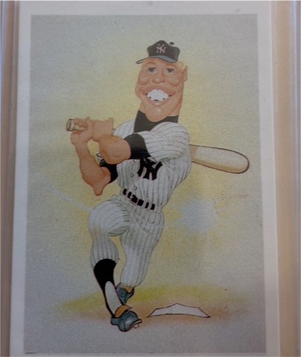 1985 Baseball Greats #7 Mickey Mantle — front