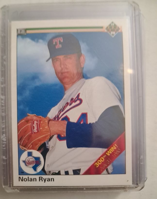 1990 Upper Deck #734 Nolan Ryan — front