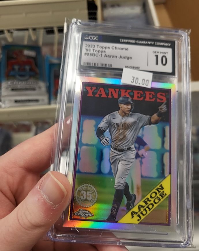 2023 Topps Chrome 1988 Topps #88BC-1 Aaron Judge — front