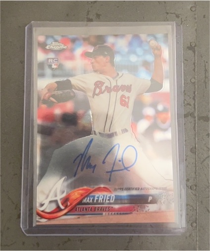 2018 Topps Chrome #RA-MF Max Fried — front